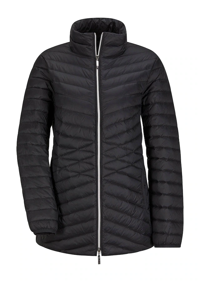 GOLDNER Steppjacke »Herbstjacke mit Daunen, Stehkragen« 2-Wege RV