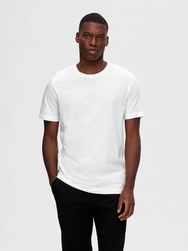 SELECTED Rundhalsshirt »SLHZREG-DAN 3 PACK SS O-NECK TEE« Packung, 3