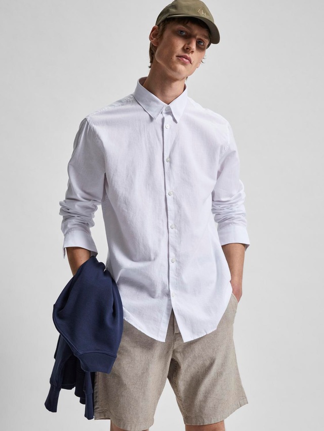 SELECTED Langarmhemd »SLHSLIMPERFORMANCE SHIRT LS D«