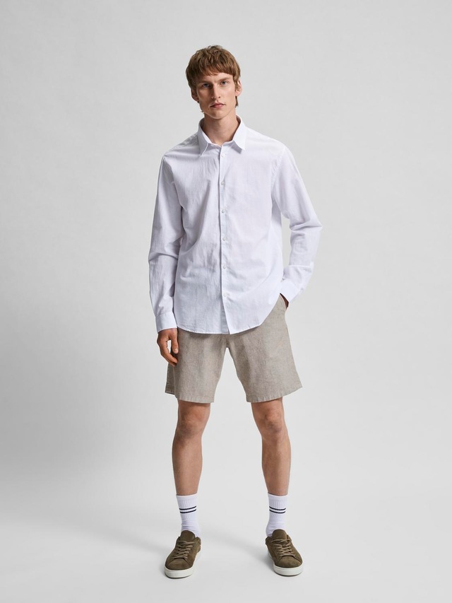 SELECTED Langarmhemd »SLHSLIMPERFORMANCE SHIRT LS D«