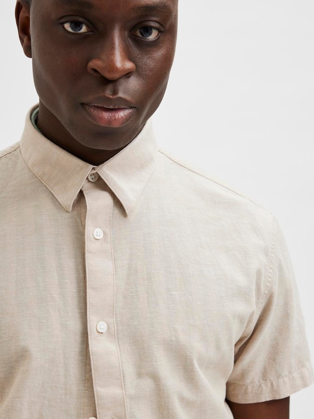 SELECTED Kurzarmhemd »SLHREGSUN SS SHIRT CLASSIC D«