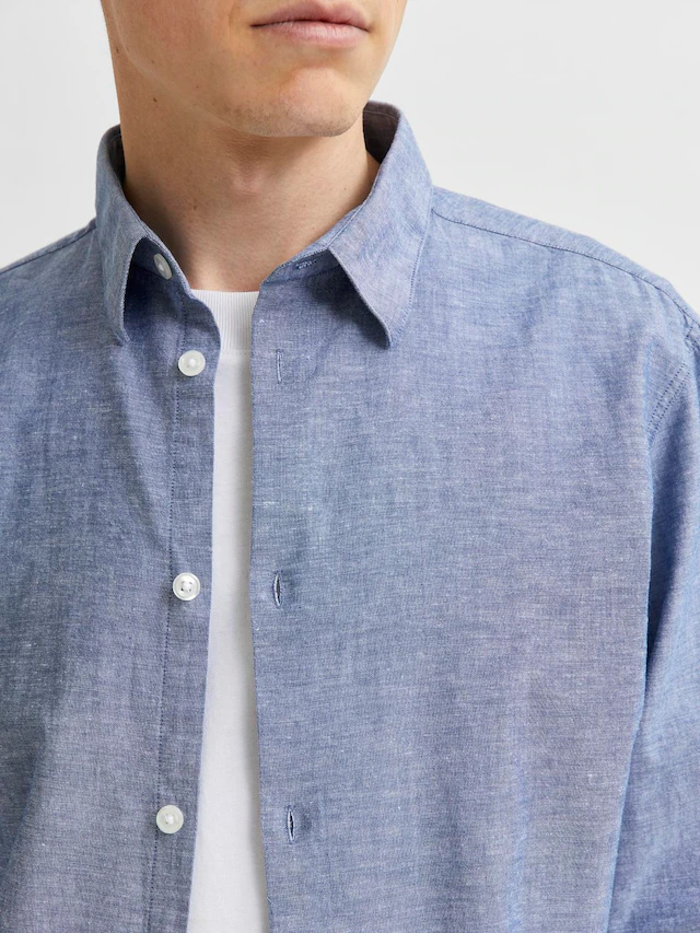 SELECTED Langarmhemd »SLHSLIMSUN LS SHIRT CLASSIC D«