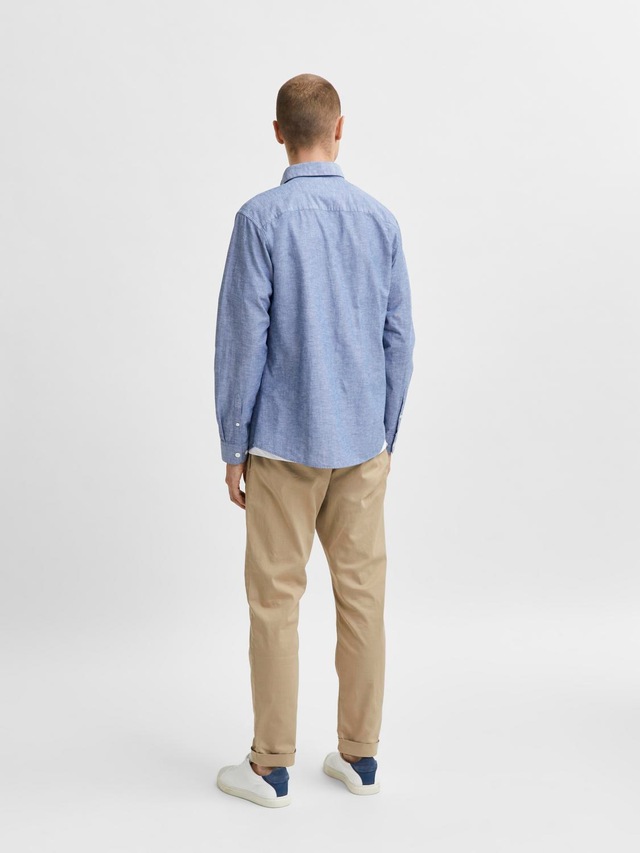 SELECTED Langarmhemd »SLHSLIMSUN LS SHIRT CLASSIC D«