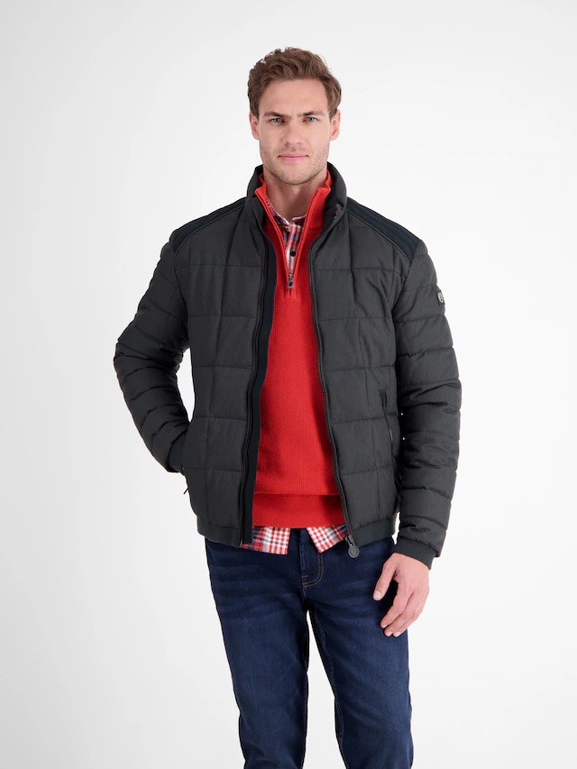 LERROS Steppjacke »Steppjacke in Woll-Optik« ohne Kapuze