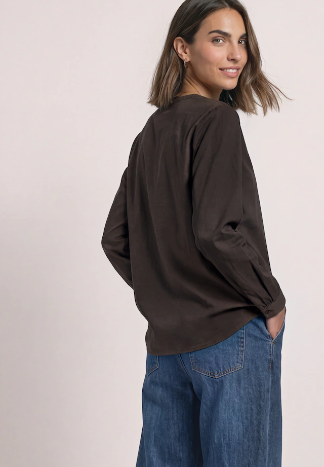 STREET ONE Langarmbluse aus softer Viskose