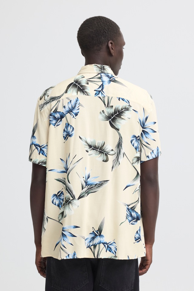 Blend Kurzarmhemd »BHAMELO SHIRT PRINT« lockere Passform, mit geblümtem Print, aus Viskose