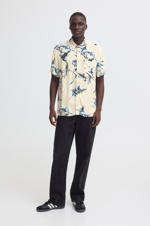 Blend Kurzarmhemd »BHAMELO SHIRT PRINT« lockere Passform, mit geblümtem Print, aus Viskose