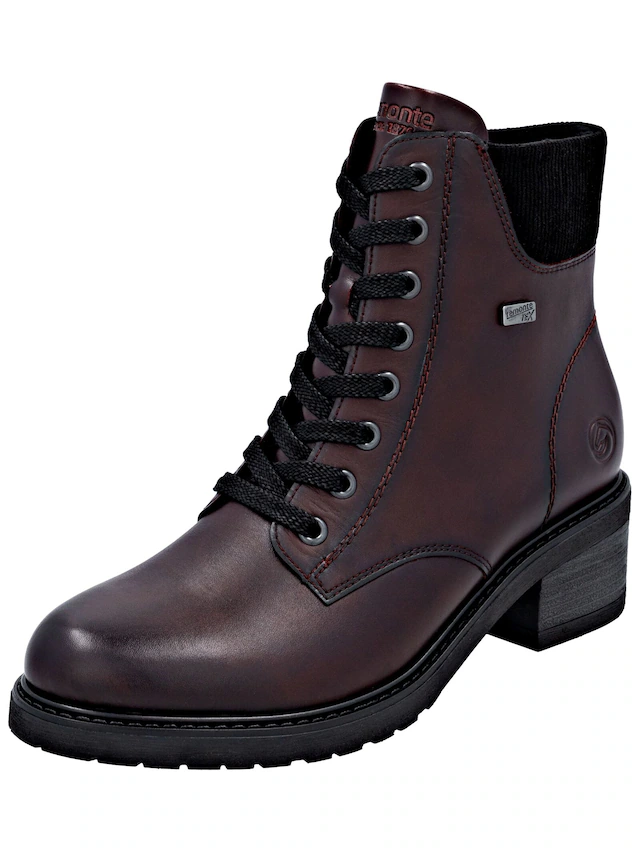 Remonte Schnürstiefelette »Remonte Stiefelette Leder/Synthetik«