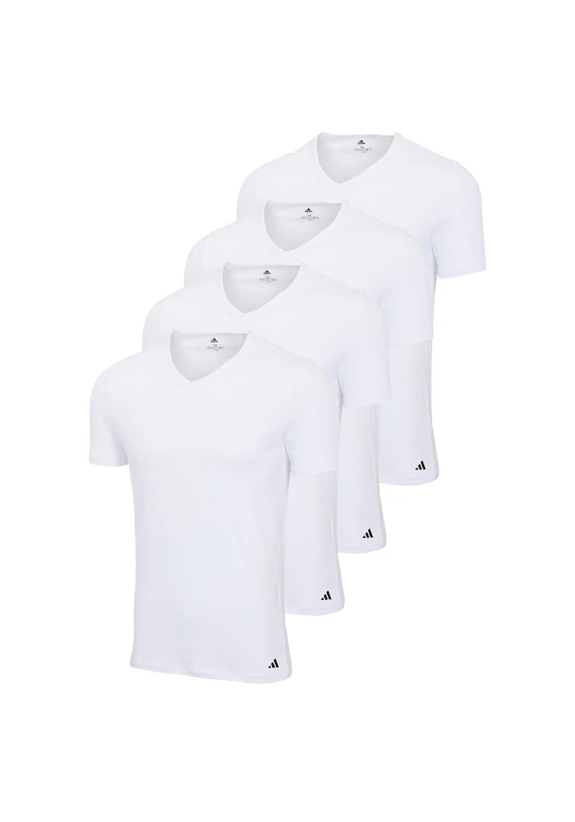 adidas Originals T-Shirt »T-Shirt V-Neck Shirt Active Flex Cotton 4P 4er Pack«