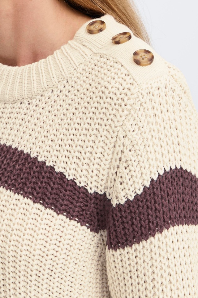 OXMO Strickfleece-Pullover »Strickpullover OXKanna«