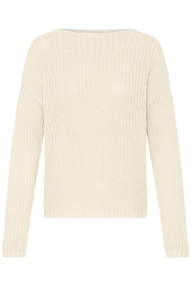 OXMO Strickfleece-Pullover »Strickpullover OXKanna«