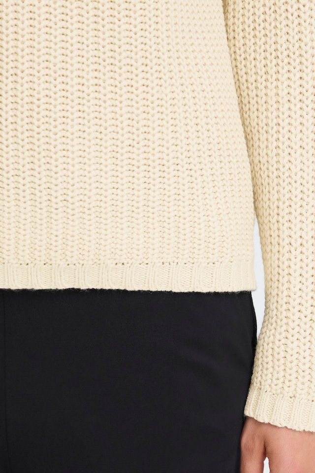 OXMO Strickfleece-Pullover »Strickpullover OXKanna«