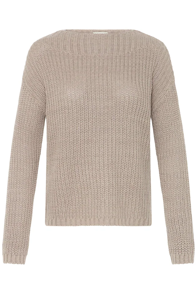OXMO Strickfleece-Pullover »Strickpullover OXKanna«
