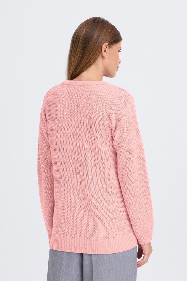 OXMO Strickfleece-Pullover »Strickpullover OXSandie«