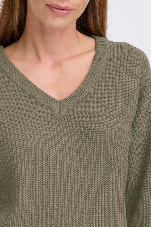 OXMO Strickfleece-Pullover »Strickpullover OXSandie«