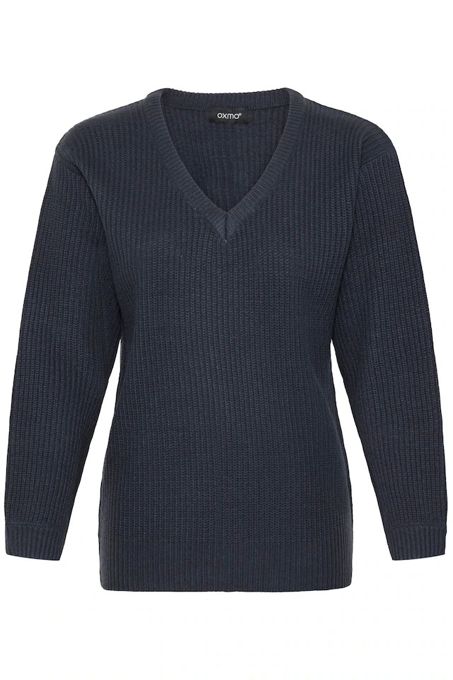 OXMO Strickfleece-Pullover »Strickpullover OXSandie«