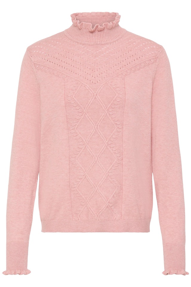 OXMO Strickfleece-Pullover »Strickpullover OXNera«