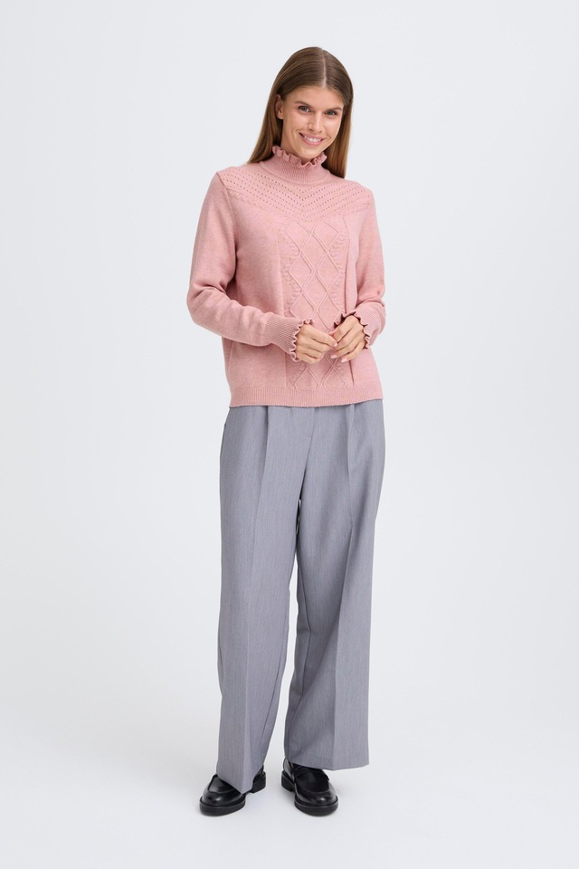 OXMO Strickfleece-Pullover »Strickpullover OXNera«