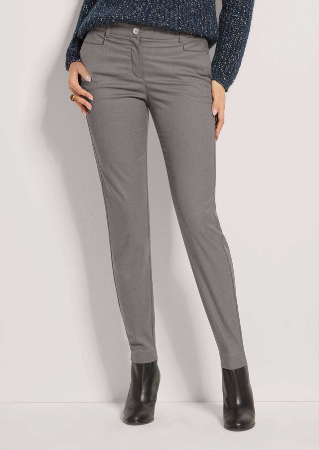 MADELEINE Stoffhose »Hose Schlanke Stretch-Hose mit Formbund«