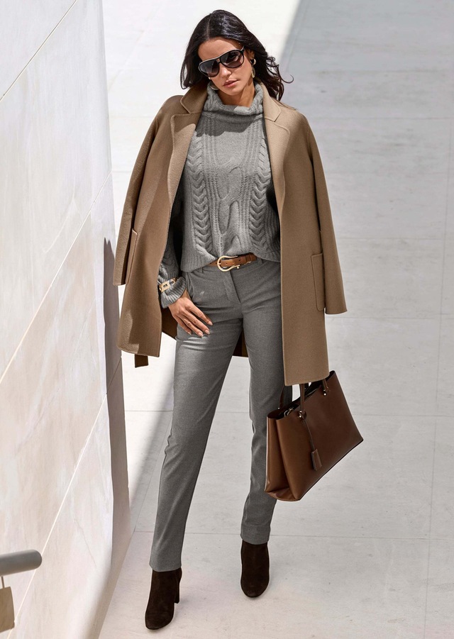 MADELEINE Stoffhose »Hose Schlanke Stretch-Hose mit Formbund«