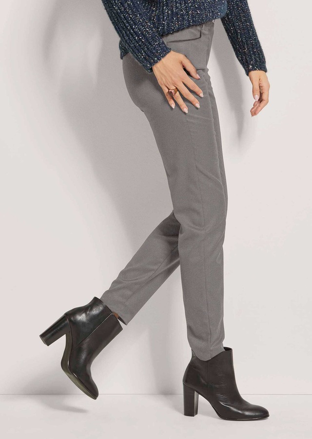 MADELEINE Stoffhose »Hose Schlanke Stretch-Hose mit Formbund«