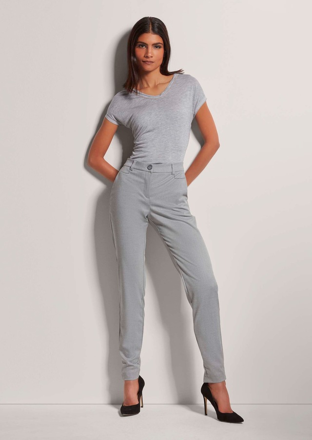MADELEINE Stoffhose »Hose Schlanke Stretch-Hose mit Formbund«