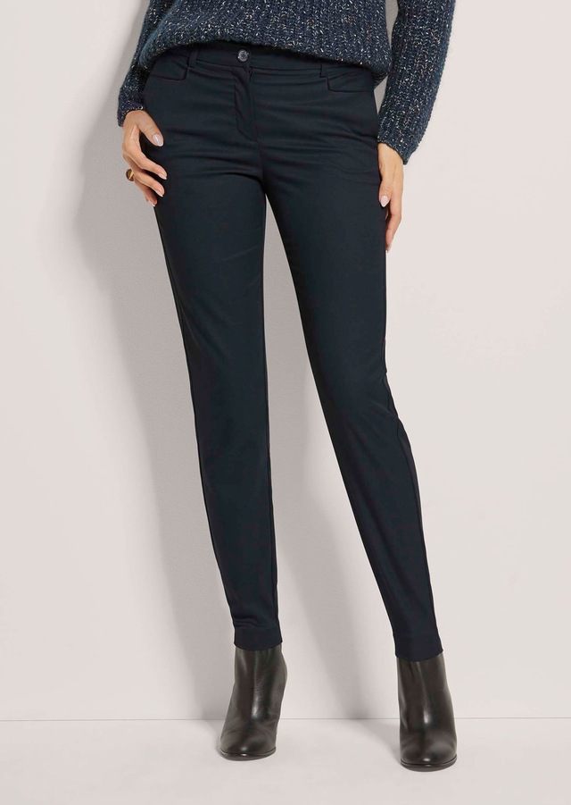 MADELEINE Stoffhose »Hose Schlanke Stretch-Hose mit Formbund«