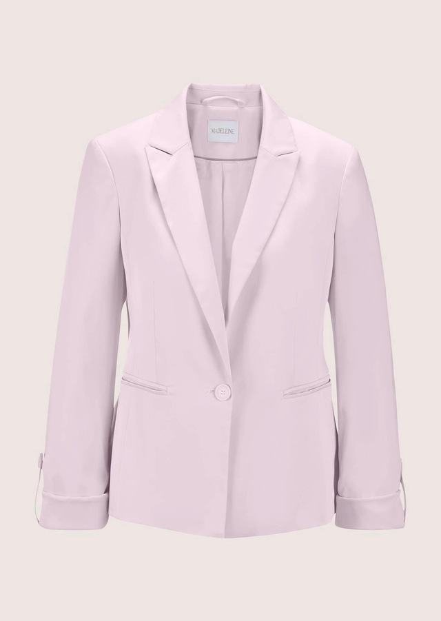 MADELEINE Jackenblazer »Kurzblazer Eleganter Einreiher mit Reverskragen« Eingearbeitete Leistentaschen