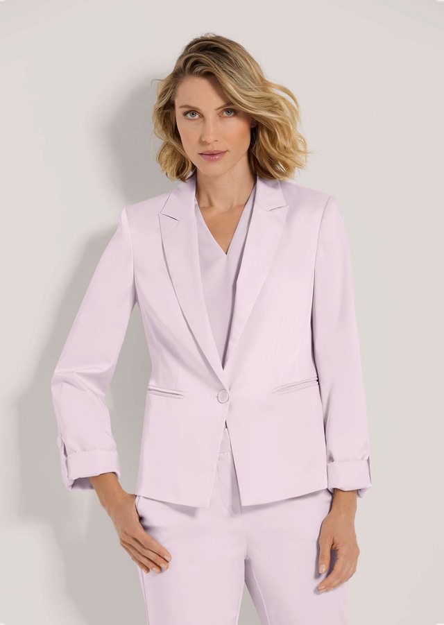 MADELEINE Jackenblazer »Kurzblazer Eleganter Einreiher mit Reverskragen« Eingearbeitete Leistentaschen