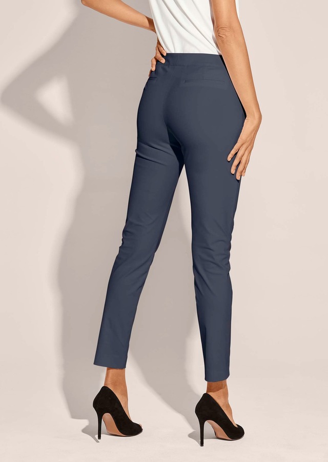 MADELEINE Stoffhose »Hose Schlanke Stretch-Hose mit Vichy-Karo« hoher Tragekomfort durch Stretchanteil