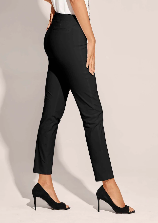MADELEINE Stoffhose »Hose Schlanke Stretch-Hose mit Vichy-Karo« hoher Tragekomfort durch Stretchanteil