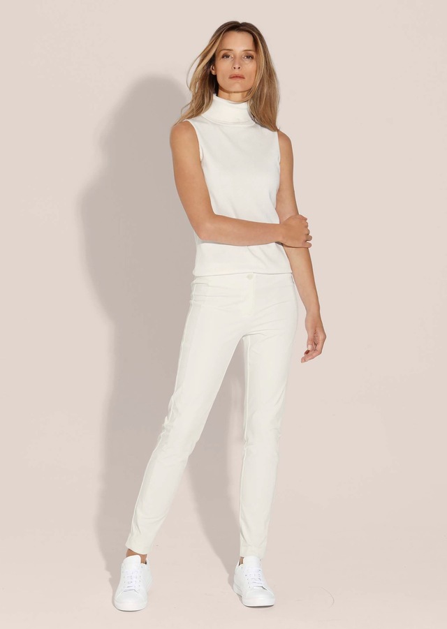 MADELEINE Stoffhose »Hose Schlanke Stretch-Hose mit Vichy-Karo« hoher Tragekomfort durch Stretchanteil