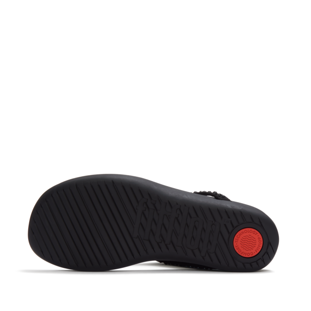 Fitflop Zehentrenner »SOLAY MIXED-CRYSTAL TOE-POST SANDALS« Dianette, Schlupfschuh, Sommerschuh mit edlem Glitter