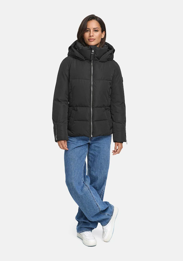 Marikoo Winterjacke »Aleynaa« mit extra hohem Kragen und elastischem Taillengürtel