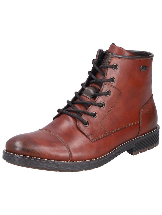 Rieker Schnürstiefelette »Rieker Stiefelette Glattleder«