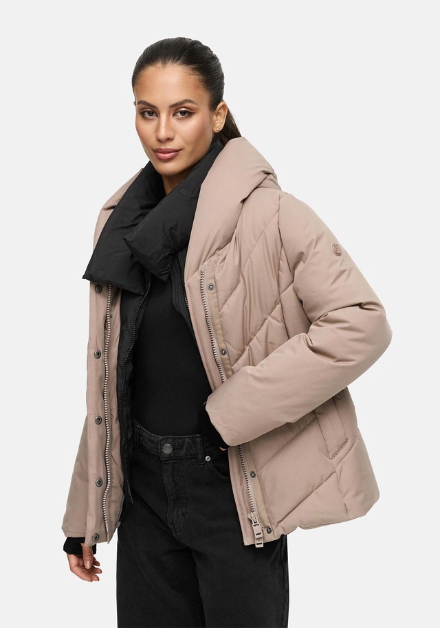 Marikoo Winterjacke »Nadiraa« 2-in-1 Funktion Herausnehmbare Polyester-Innenteil
