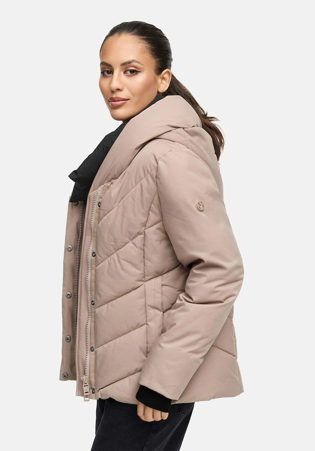 Marikoo Winterjacke »Nadiraa« 2-in-1 Funktion Herausnehmbare Polyester-Innenteil