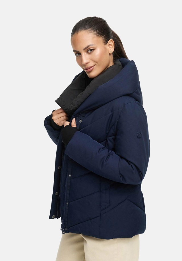 Marikoo Winterjacke »Nadiraa« 2-in-1 Funktion Herausnehmbare Polyester-Innenteil