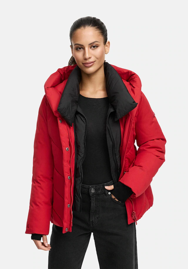 Marikoo Winterjacke »Nadiraa« 2-in-1 Funktion Herausnehmbare Polyester-Innenteil