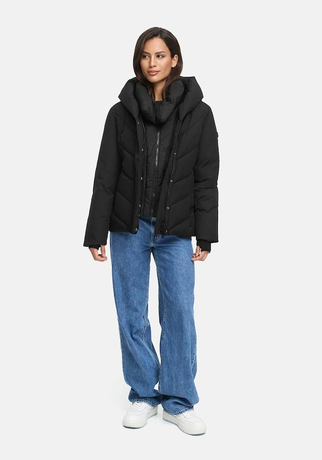 Marikoo Winterjacke »Nadiraa« 2-in-1 Funktion Herausnehmbare Polyester-Innenteil