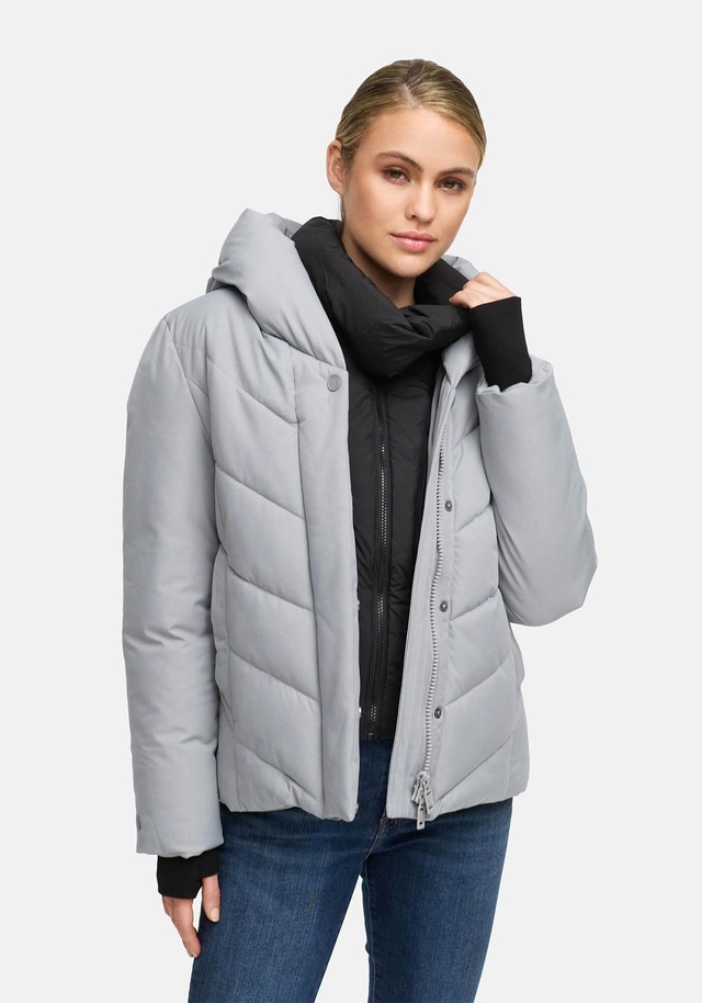 Marikoo Winterjacke »Nadiraa« 2-in-1 Funktion Herausnehmbare Polyester-Innenteil