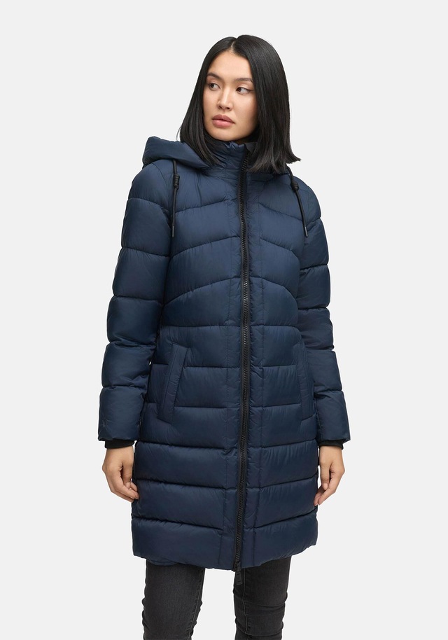 Marikoo Winterjacke »Kaltnäschen« mit abnehmbarer Kapuze und hochschließendem Kragen