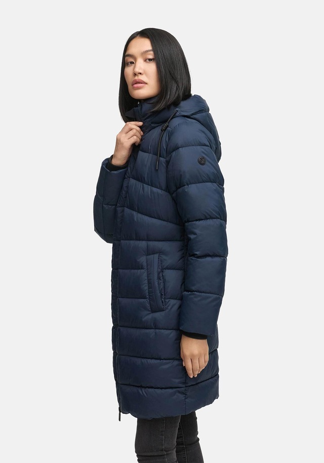 Marikoo Winterjacke »Kaltnäschen« mit abnehmbarer Kapuze und hochschließendem Kragen