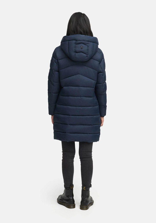 Marikoo Winterjacke »Kaltnäschen« mit abnehmbarer Kapuze und hochschließendem Kragen