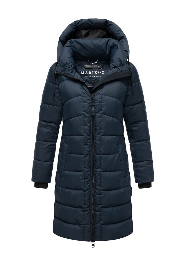 Marikoo Winterjacke »Kaltnäschen« mit abnehmbarer Kapuze und hochschließendem Kragen