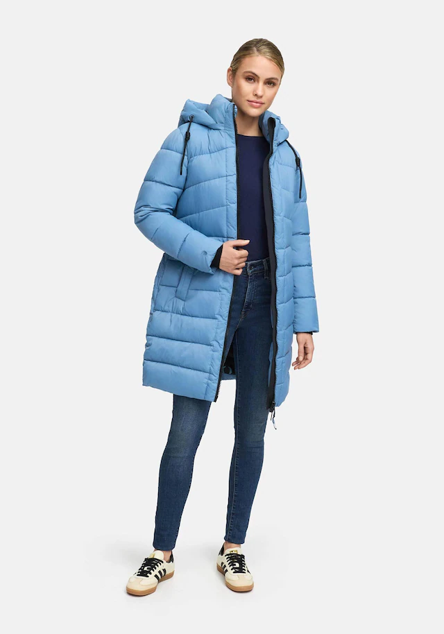 Marikoo Winterjacke »Kaltnäschen« mit abnehmbarer Kapuze und hochschließendem Kragen