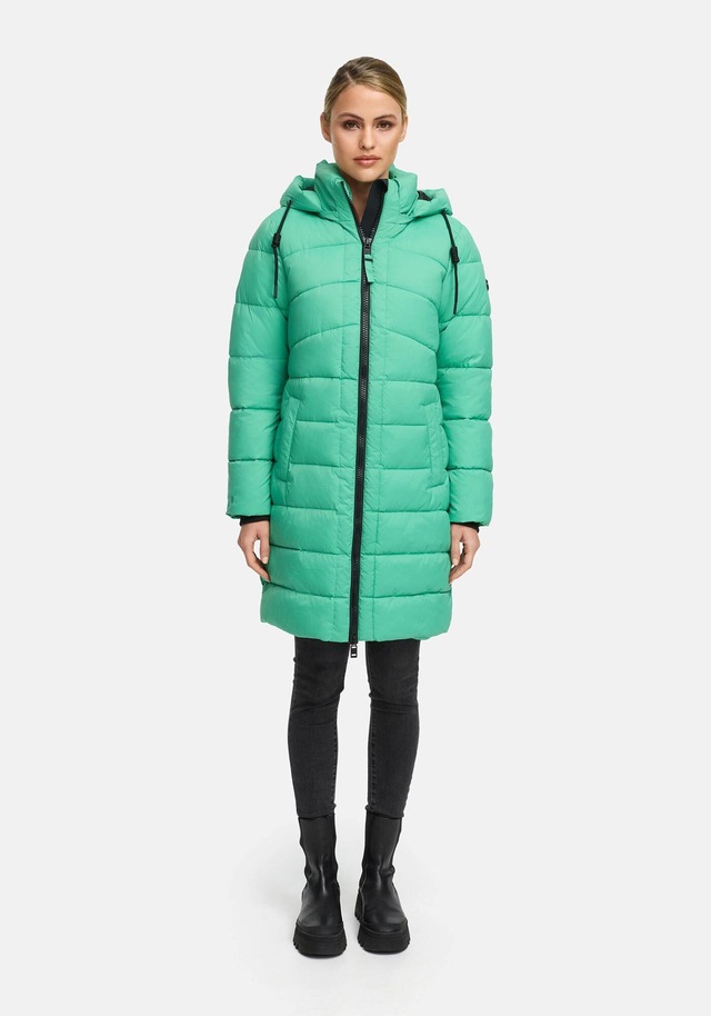Marikoo Winterjacke »Kaltnäschen« mit abnehmbarer Kapuze und hochschließendem Kragen