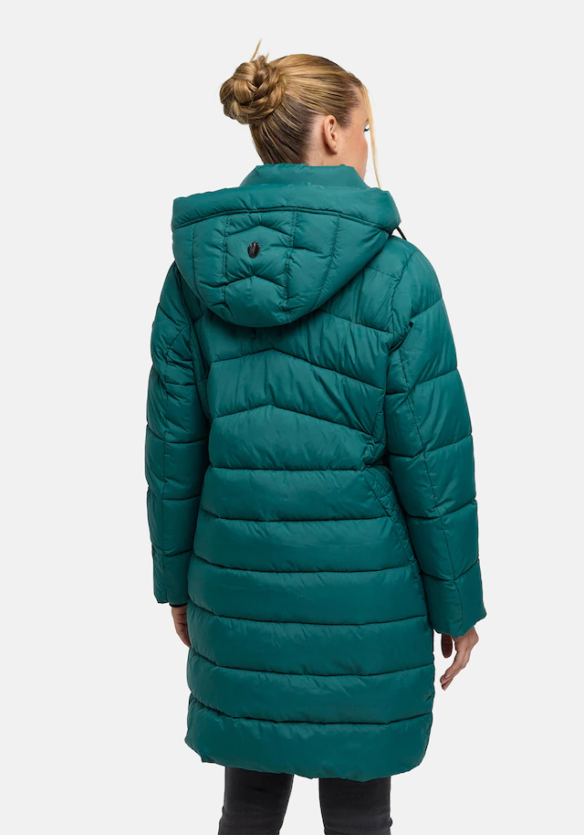Marikoo Winterjacke »Kaltnäschen« mit abnehmbarer Kapuze und hochschließendem Kragen