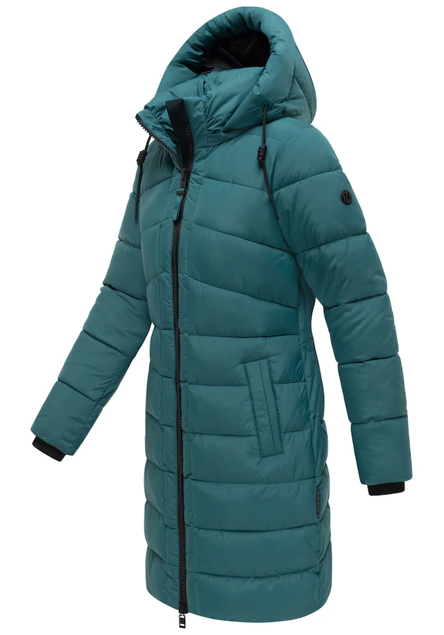 Marikoo Winterjacke »Kaltnäschen« mit abnehmbarer Kapuze und hochschließendem Kragen