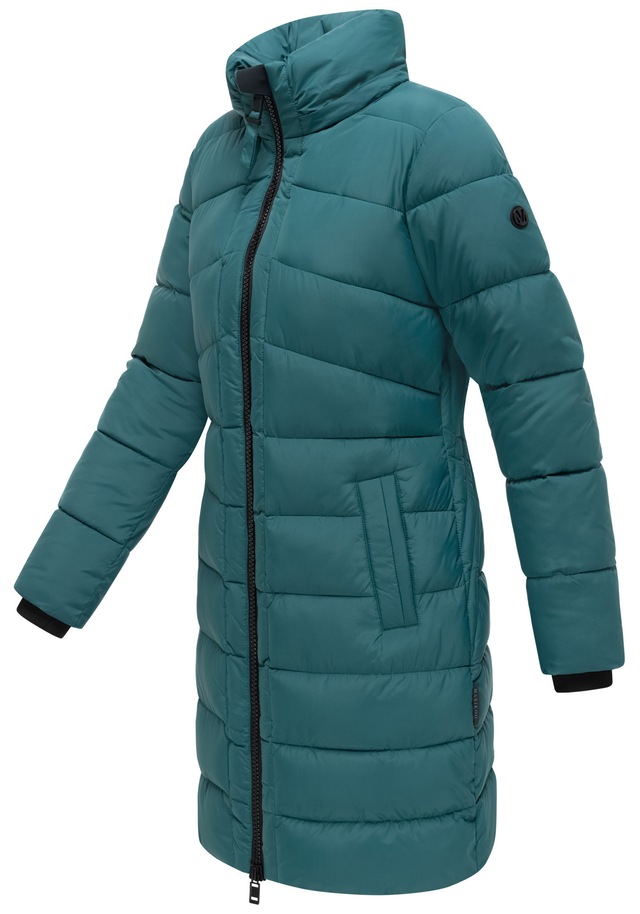 Marikoo Winterjacke »Kaltnäschen« mit abnehmbarer Kapuze und hochschließendem Kragen